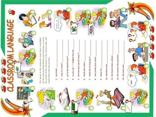 Classroom language
 