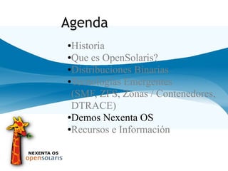 Presentacion Nexenta Os