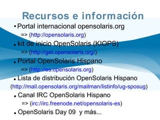 Presentacion Nexenta Os