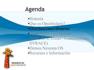 Presentacion Nexenta Os