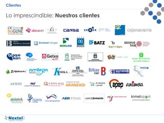Clientes
Lo imprescindible: Nuestros clientes
 