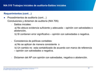 Pruebas de controles.