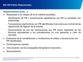 Se discute en NIA 530.NIA 501  Evidencia de Auditoría – Consideraciones Específicas para Partidas Seleccionadas( Vigencia – Auditorías en o después del 15-12-2009)