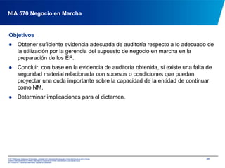 Presencia en el conteo físico del inventario para: