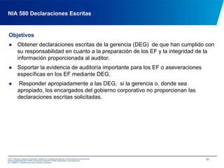 Llevar a cabo procedimientos sobre los registros finales del inventario.  