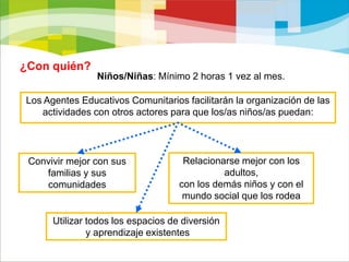 5. Componentes5.1 Alimentación y Nutrición