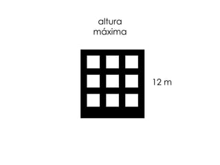 altura
máxima
12 m
 