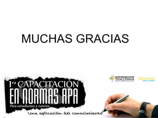 MUCHAS GRACIAS
 