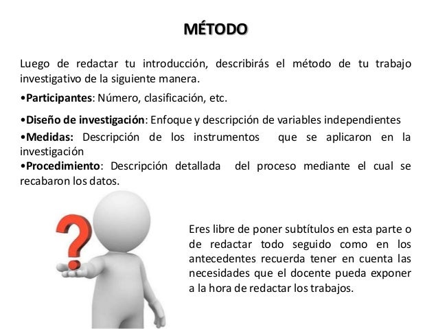 Normas APA para formato Paper