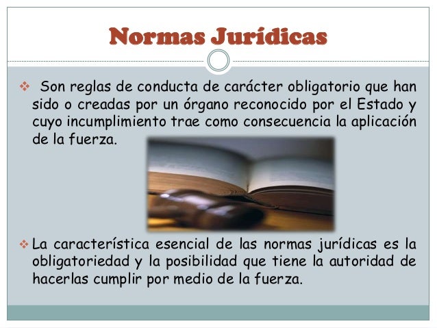 Presentacion normas jurídicas equipo 3