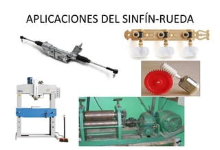 APLICACIONES DEL SINFÍN-RUEDA
 