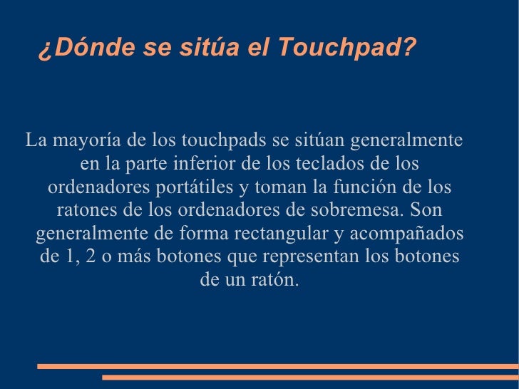 touchpad