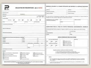  Llenar planilla y anexarle copia de los siguientes documentos:- Registro Mercantil y Rif- Último Balance- Deposito de Inscripción Bs. 150- Deposito de Cuota Trimestral Bs. 650PARA SOLICITAR PLANILLA FAVOR COMUNICARSE POR LOS TELÉFONOS: 0281-2866114 / 2865730
