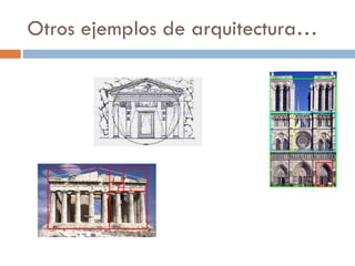 Otros ejemplos de arquitectura… 