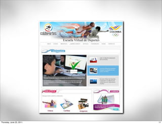 Thursday, June 23, 2011   11
 