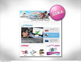 Thursday, June 23, 2011   11
 