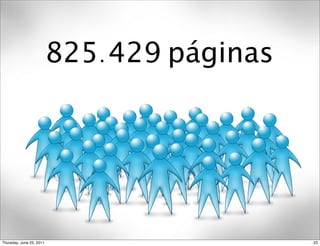 825.429 páginas




Thursday, June 23, 2011                     23
 