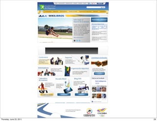 Thursday, June 23, 2011   29
 