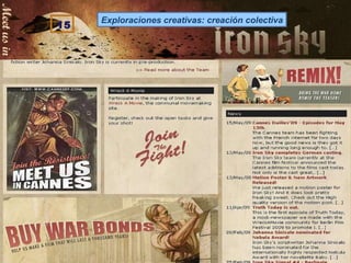 15 Exploraciones creativas: creación colectiva Iron   Sky /  Wreck   a  Movie 