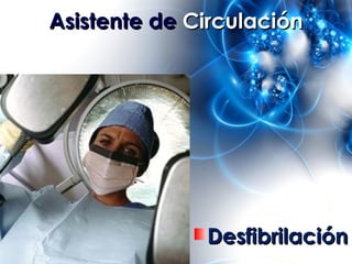 Asistente de Circulación




              Desfibrilación
 