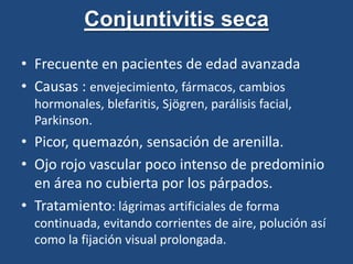 Lágrimas artificiales.