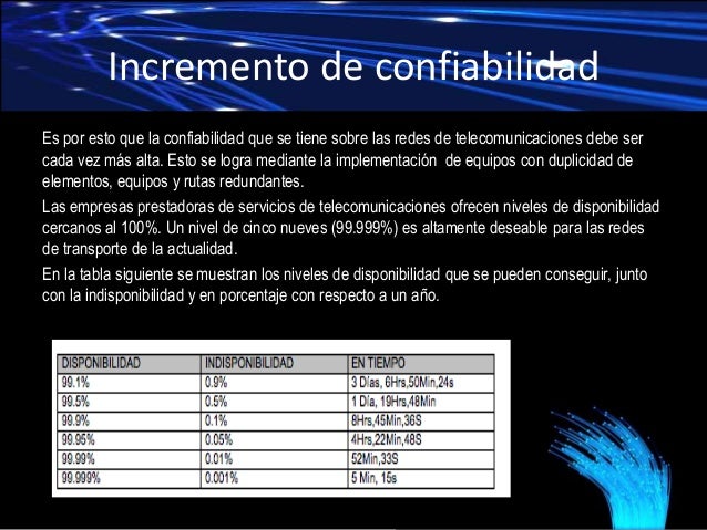 • Mayor cobertura
La globalización de la economía y la ausencia de fronteras entre los países exige servicios de
telecomun...