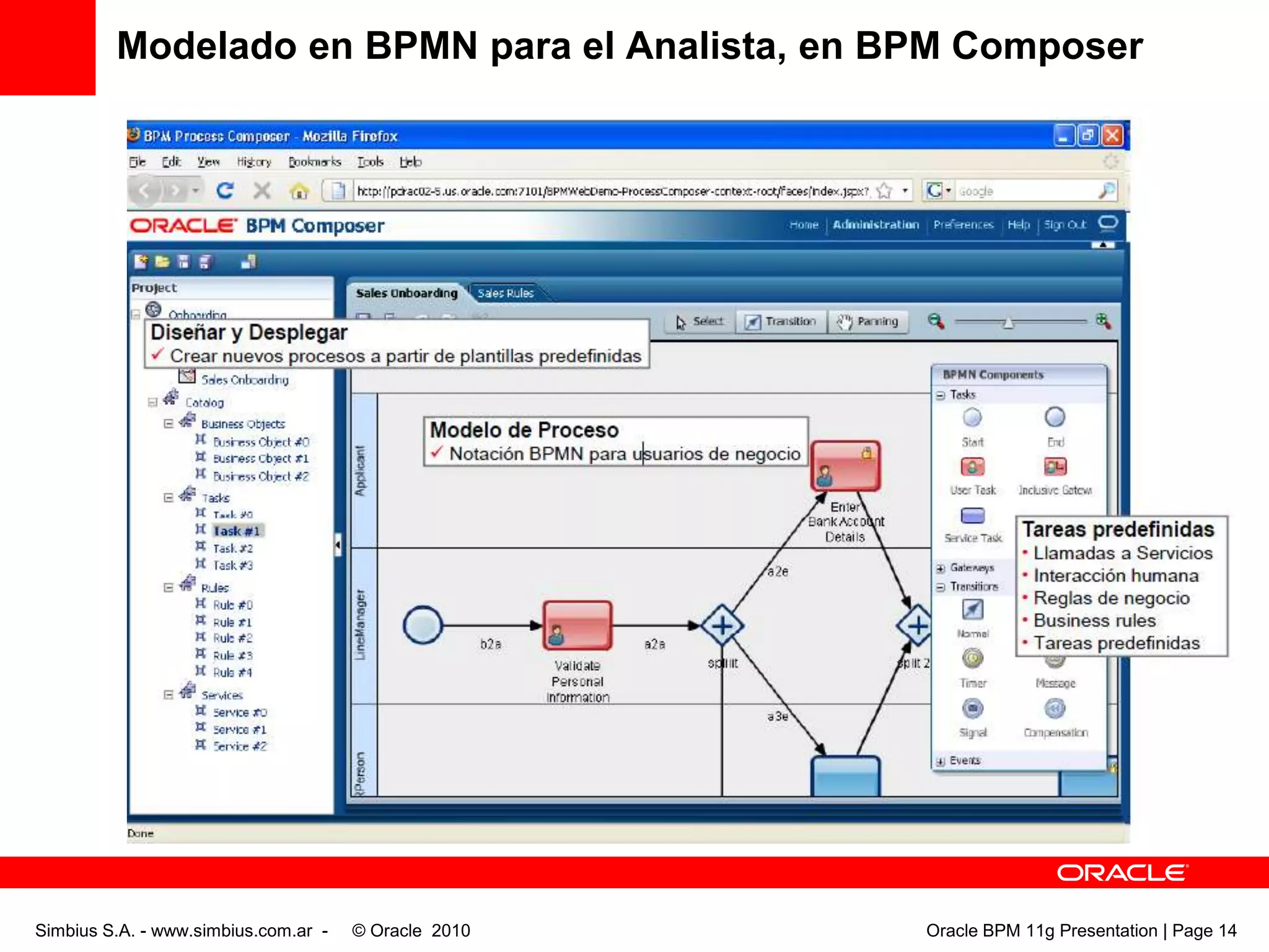 Modelado en BPMN, ejecución en BPELBPMN es un lenguaje de modelado de procesos de negocio
