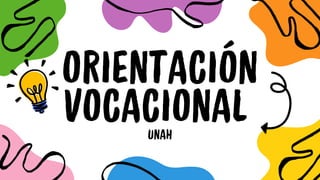Presentación sobre la importancia de la orientación vocacional. | PDF