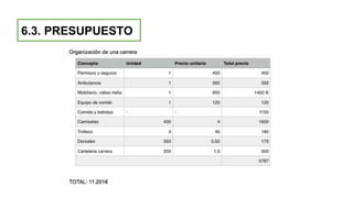 6.3. PRESUPUESTO
 