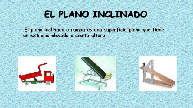 Presentación los tipos maquinas simples, maquinas