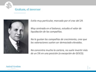 Balance Cree La historia del Value Investing: claves y estrategias de los mejores | PPTX