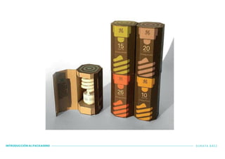 INTRODUCCIÓN AL PACKAGING SORAYA BÁEZ
 