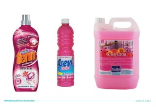 INTRODUCCIÓN AL PACKAGING SORAYA BÁEZ
 