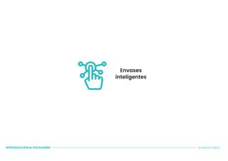 Envases
inteligentes
INTRODUCCIÓN AL PACKAGING SORAYA BÁEZ
 