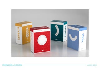 INTRODUCCIÓN AL PACKAGING SORAYA BÁEZ
 