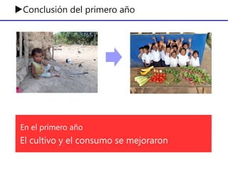 ▶Conclusión del primero año
 
