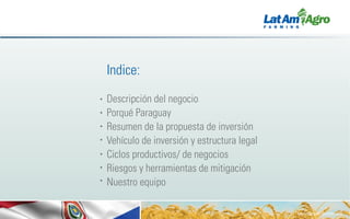 Presentacion paraguay 13 14 presentacion del fondo