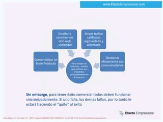 Presentar sus productos atractivamente diferenciadose de la Competencia.