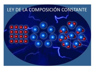 LEY DE LA COMPOSICIÓN CONSTANTE
 