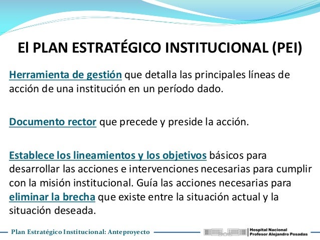 Resultado de imagen para PLANEAMIENTO ESTRATEGICO PEI