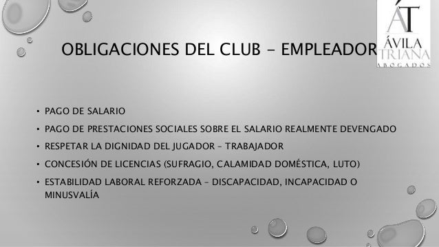 NEXO CONTRACTUAL DEL JUGADOR DE FUTBOL PARA UN DESARROLLO 