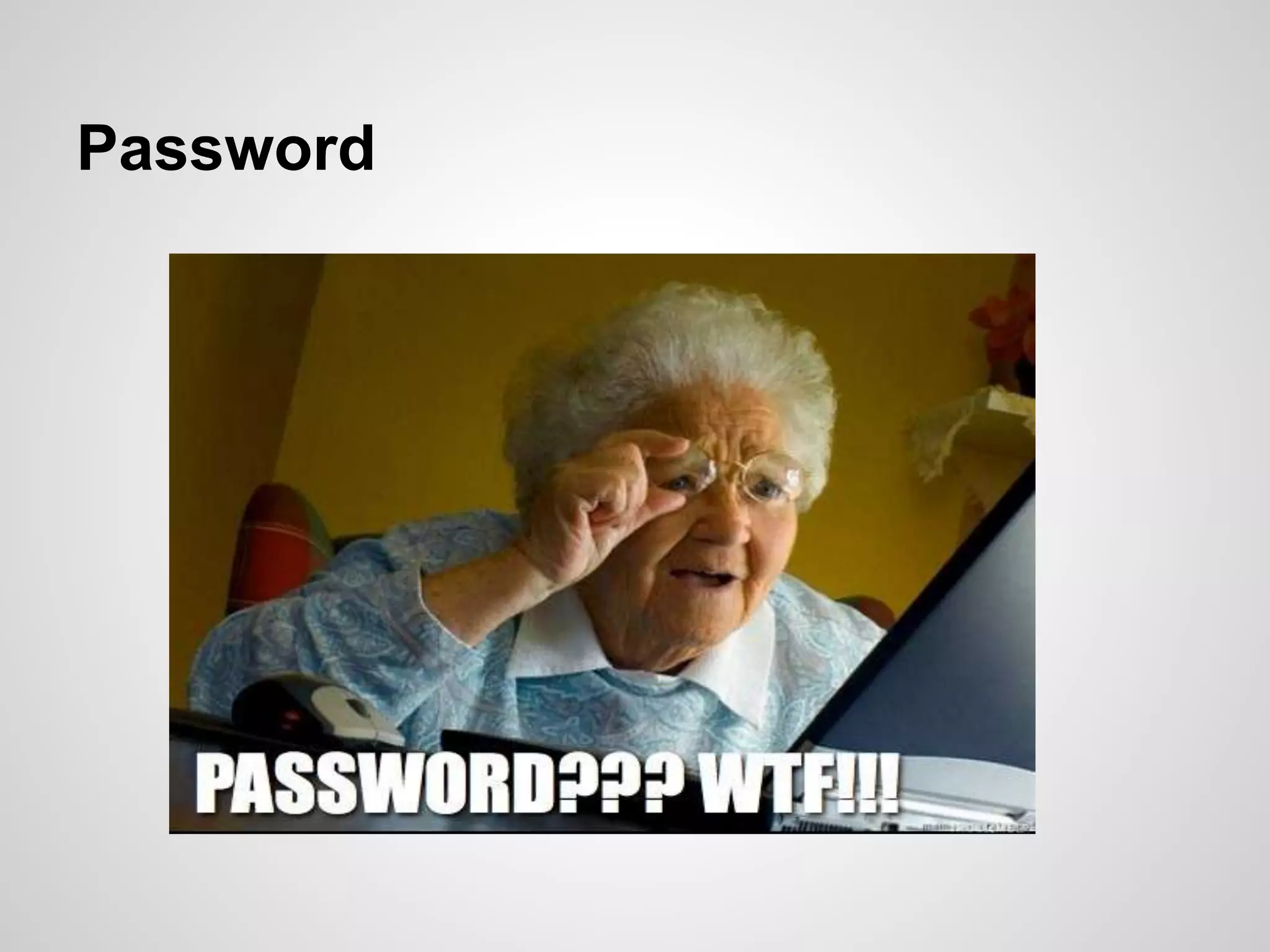 Password
 