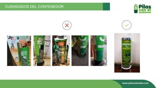 CUIDADADOS DEL CONTENEDOR
 