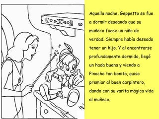 Cuento Pinocho