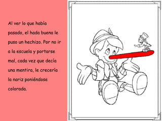 Cuento Pinocho
