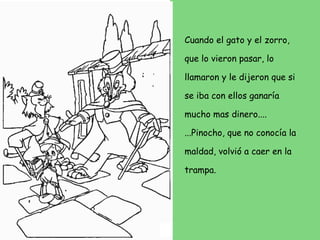 Cuento Pinocho