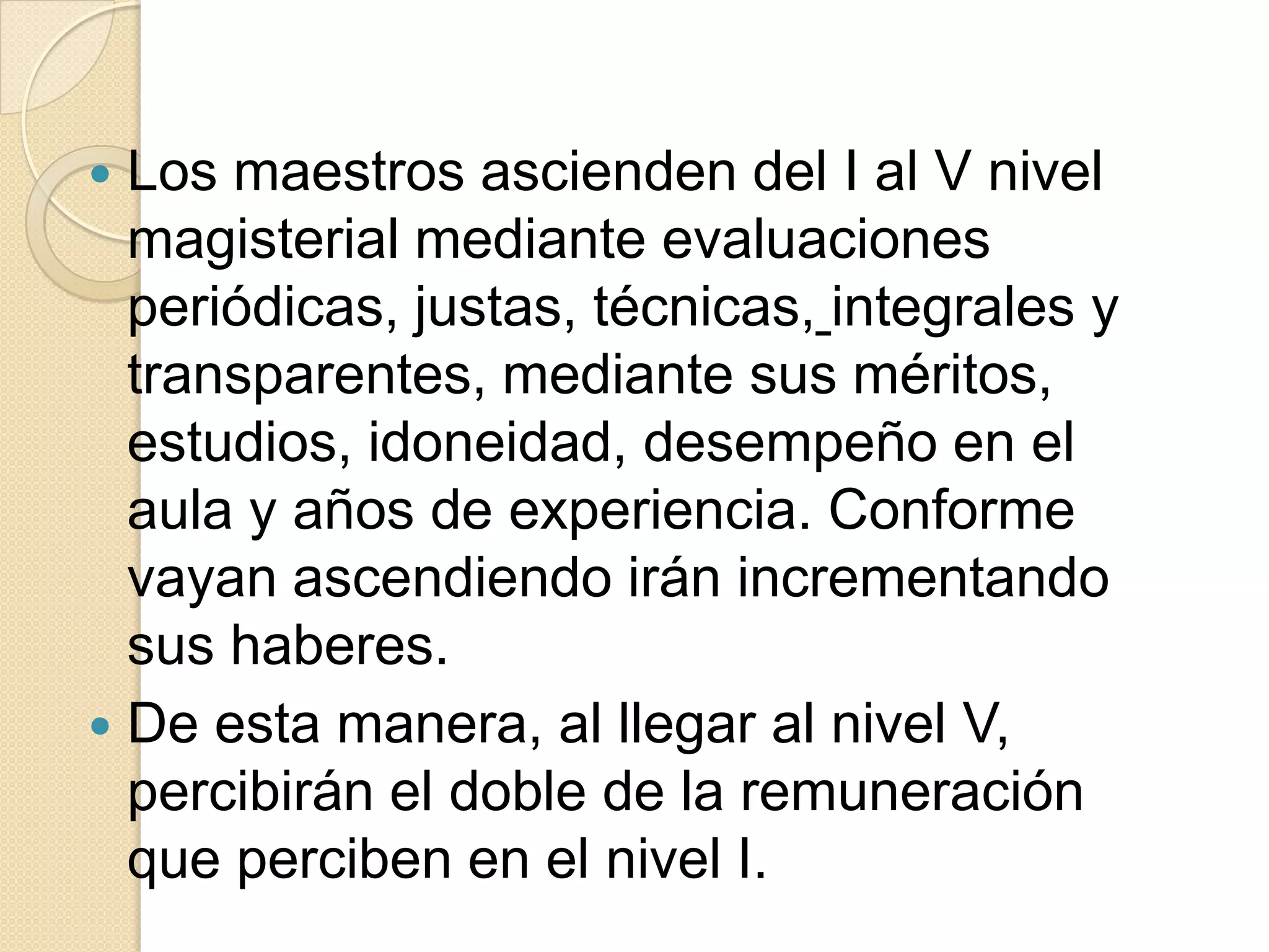 Débil sistema de formación continuaEn promedio debe aumentarse en 4grados el nivel de escolarización de lapoblación de 15 y más años para que el capital humano se traduzca en un crecimiento estable