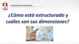 ¿Cómo está estructurado y
cuáles son sus dimensiones?
 