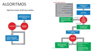 ALGORITMOS
Algoritmo simple de BLS para adultos
 