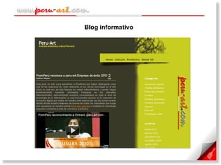 Blog informativo 